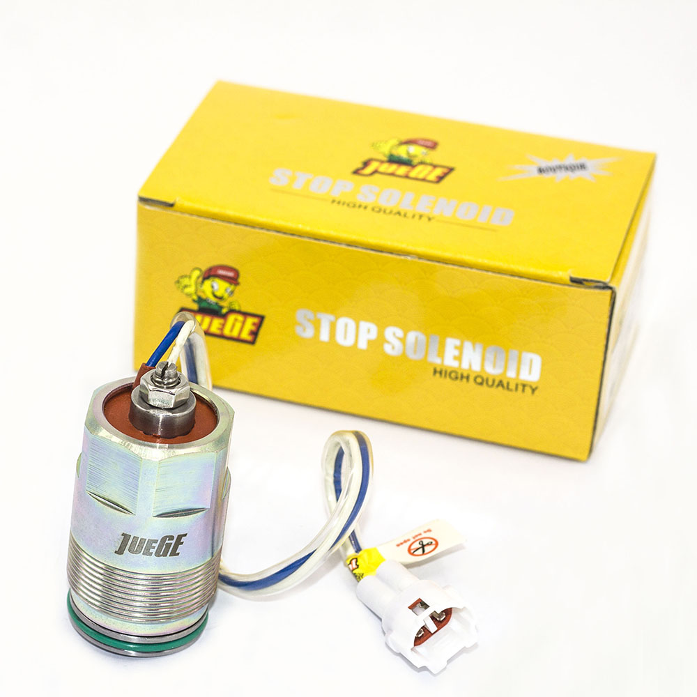 Solenoid valve,Juege brand,DH220-5/SK200-5/R210-5/K3V112/KDRDE5K-10  40 (1)